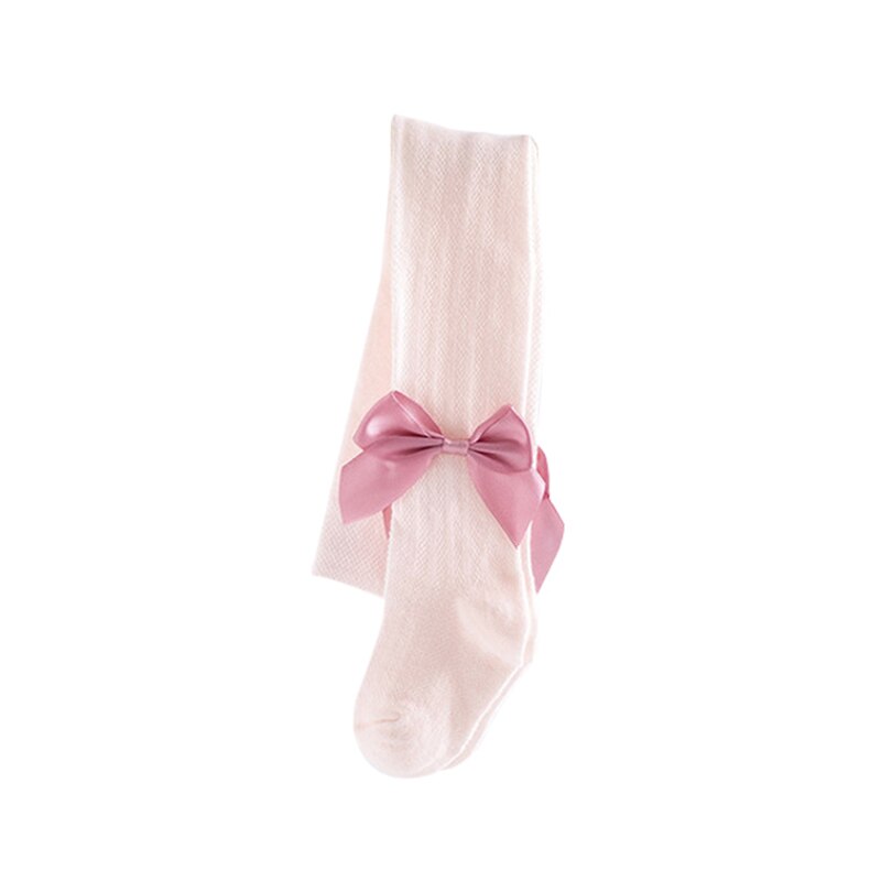 Zomer Mesh Baby Meisjes Panty Met Boog Ademend Zachte Katoenen Baby Panty Baby Peuter Meisjes Lange Sokken Kinderen Panty 1-2Y