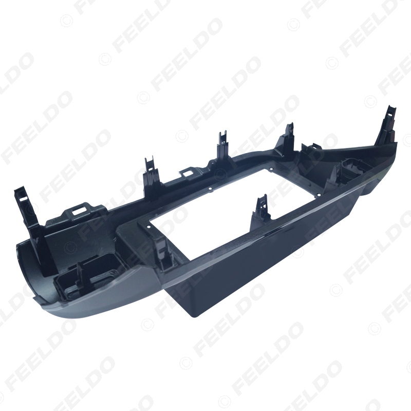FEELDO Car Audio Radio 10.1&quot; 2 Din Fascia Frame Adapter for Toyota Hilux (LHD) CD/DVD Player Stereo Panel Dash Trim Kit