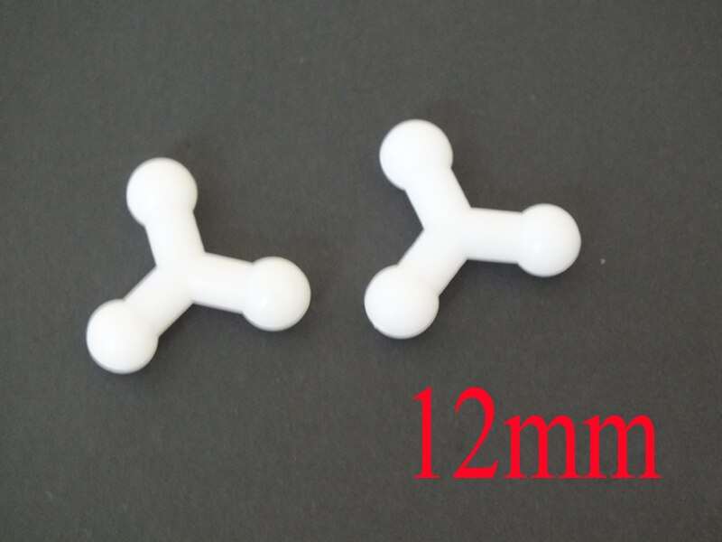 Conector de Unión skelton en forma de cruz, apto para 9,5/12/14/16mm/21mm/25,5mm, junta de esqueleto de juguete a granel.: 30pcs 12MM --1
