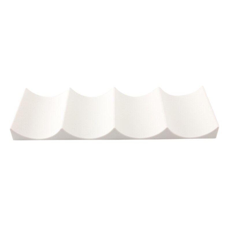 Half Arc Wine Rack Countertop Storage Stackable Bottle Holder Drink Can Organizer Display Mat Easy Stacker Storage Bracket Rack: White