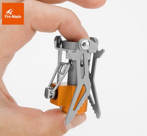 Fire Maple 300T Portable Titanium Metal Gas Stove Lightweight Furnace Cooker Burner for Outdoor Camping Outdoor Stove IPSO