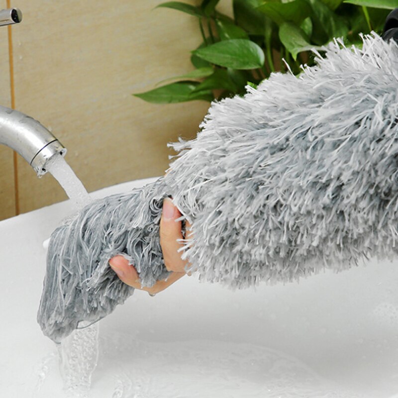 Microfiber Dust Brush Telescopic Ceiling Bedside Sofa Duster Air Condition Car Furniture Cleaning Brush Household Cleaning Tools
