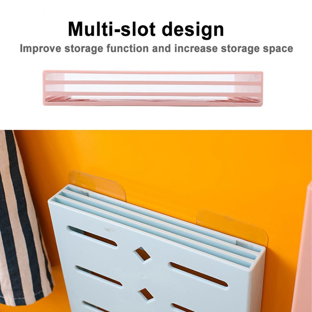 Home Supplies Knife Storage Rack Durable Easy Installation Convenient Drain Knife Rack Cutlery Organizer: White