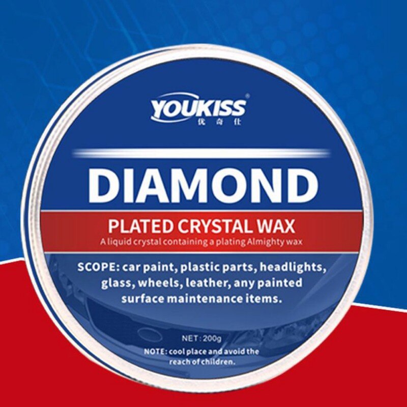 Cera de cristal para cuidado de coche, reparador para arañazos, cera de cuero para coche, mantenimiento de pintura Premium, revestimiento de diamante, ml, 200