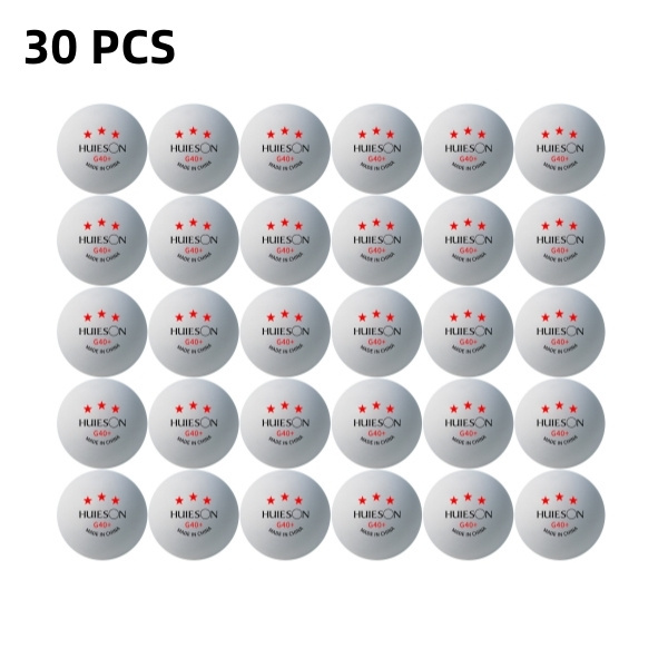 Huieson G40+ Ping-pong Balls 3 Star Polymer Material Table Tennis Balls TTF Standard Table Tennis For Competition: BROWN