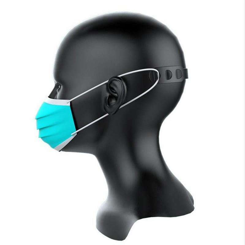 15 stk blød pp høreværn justerbar maske forlængelse spænde maske reb kroge maske tilbehør (blandet 3 farver)