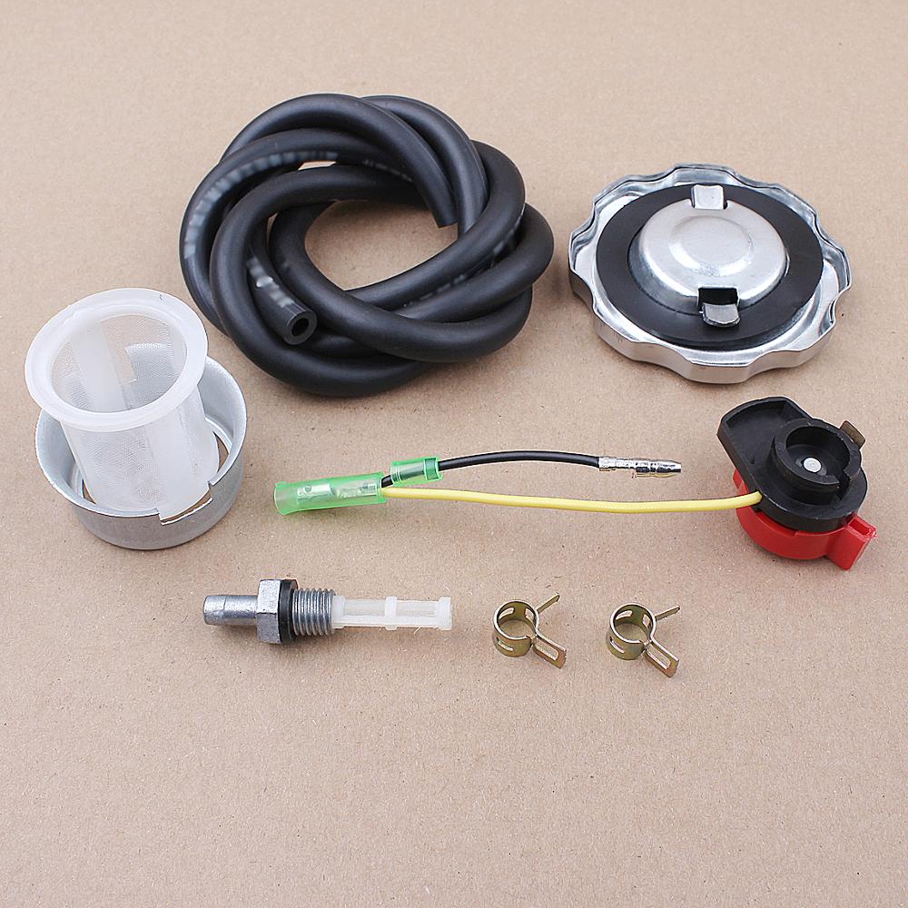 Brandstof Gas Tank Cap Schakelaar Tune Up Kit voor Honda GX160 GX200 GX270 GX340 GX390 17620-ZH7-023 Motor Generator Onderdelen