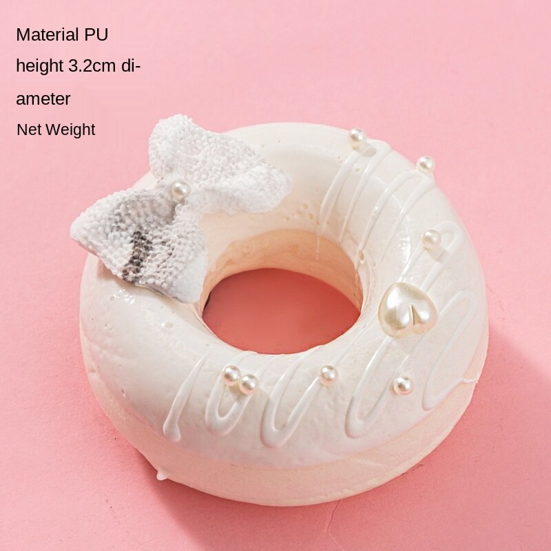 Simulation Knstliche Rosa Grn Wei Nette Donuts ...  Grandado