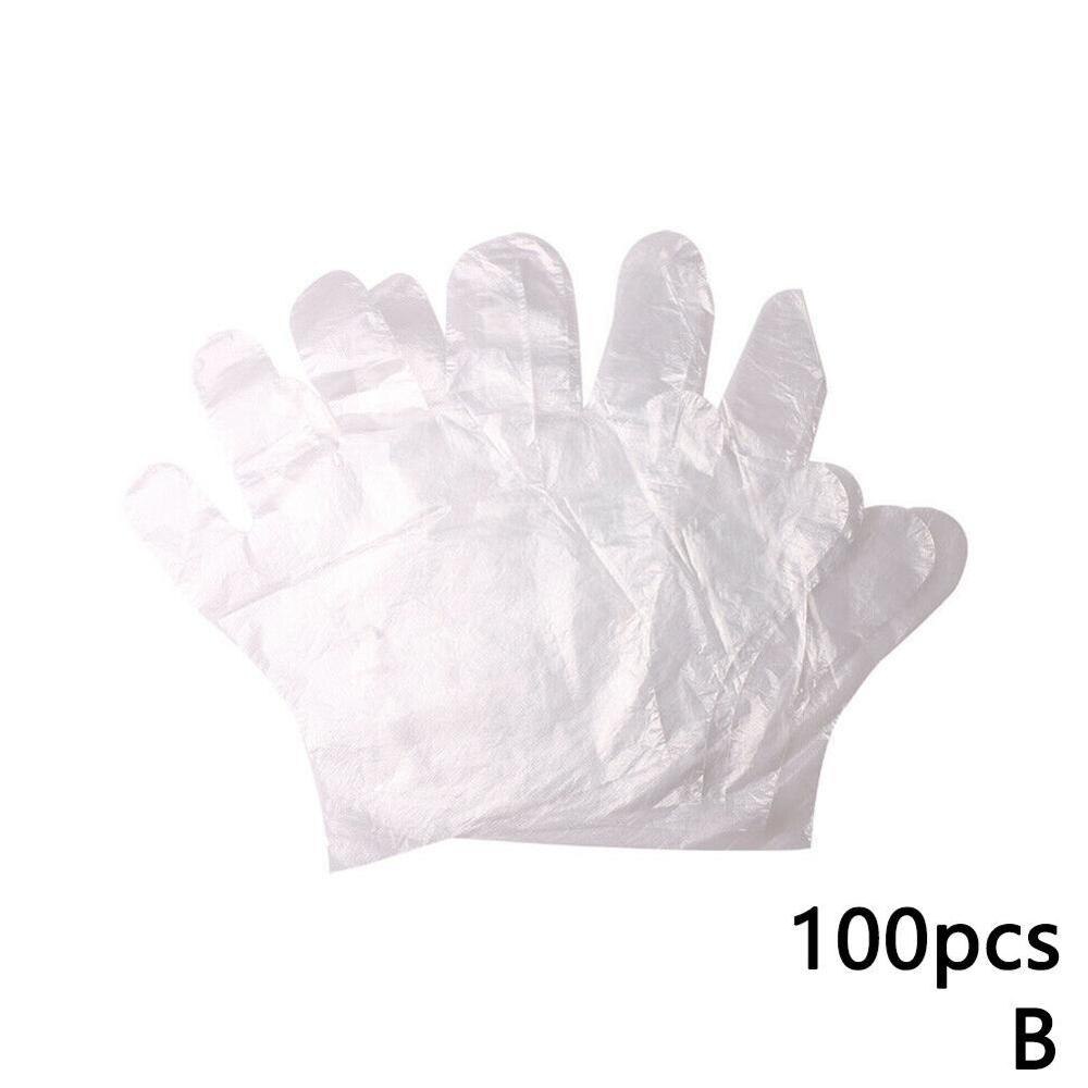 50/100 Stks/partij Wegwerp Handschoenen Eenmalige Plastic Handschoenen Bbq Handschoenen Milieuvriendelijke Pe Keuken Restaurant Party Accessoires Supp: English bag gloves