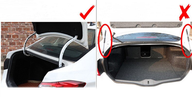 Kofferbak Deksel Lente Apparaat Verstelbare Auto Kofferbak Opener Automatische Metalen Kleur Willekeurige