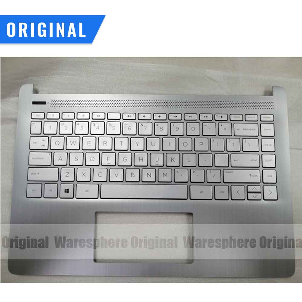 Original for HP 14-DQ FQ 14S-DR 14S-FR TPN-Q221 LCD Back Cover Bezel Palmrest keyboard Bottom Base Case L88200-001