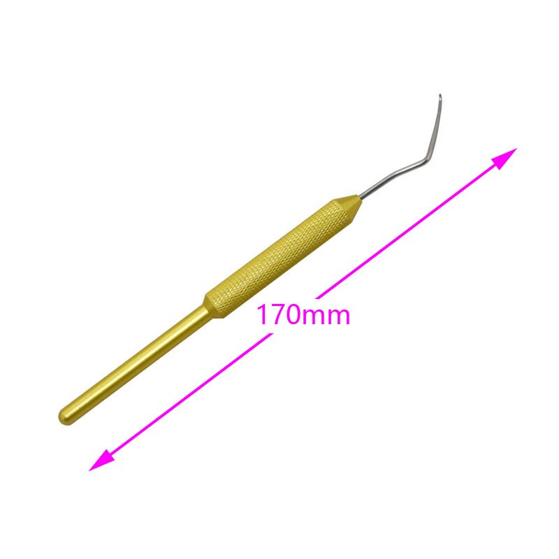 Stainless Steel Larvae Moving Grafting Needle Beekeeping Tools Honey Bee Queen Rearing Larva System Move Worms for Beekeeper: Yellow