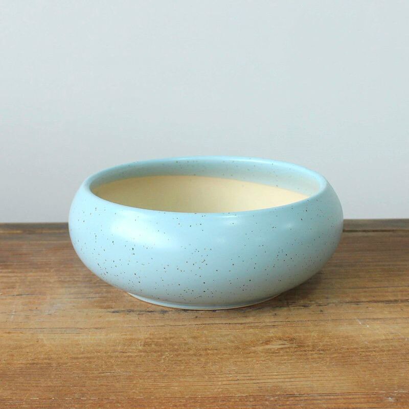 Ceramic Succulent Flower Pot Ceramic Desktop Pot Garden Pots Indoor Garden Plant Root Growing Pot Home Decoration: white