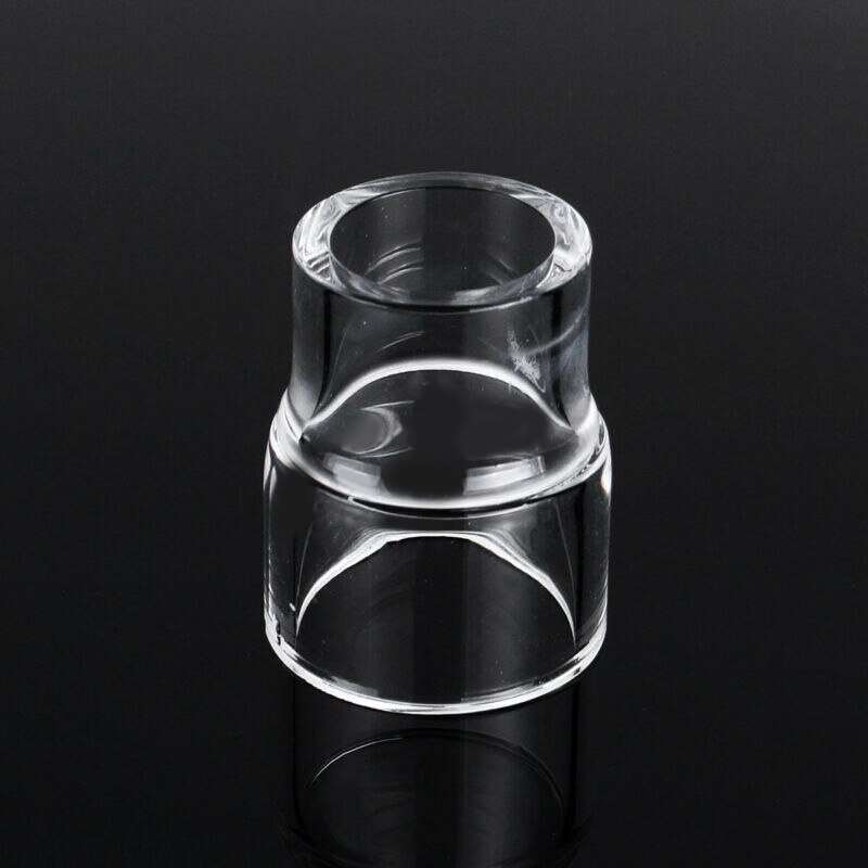 10Pcs Temperature Resistant Insulator O-rings Glass Cup Collets Body Stubby Gas Lenses For WP-17/18/26 639901