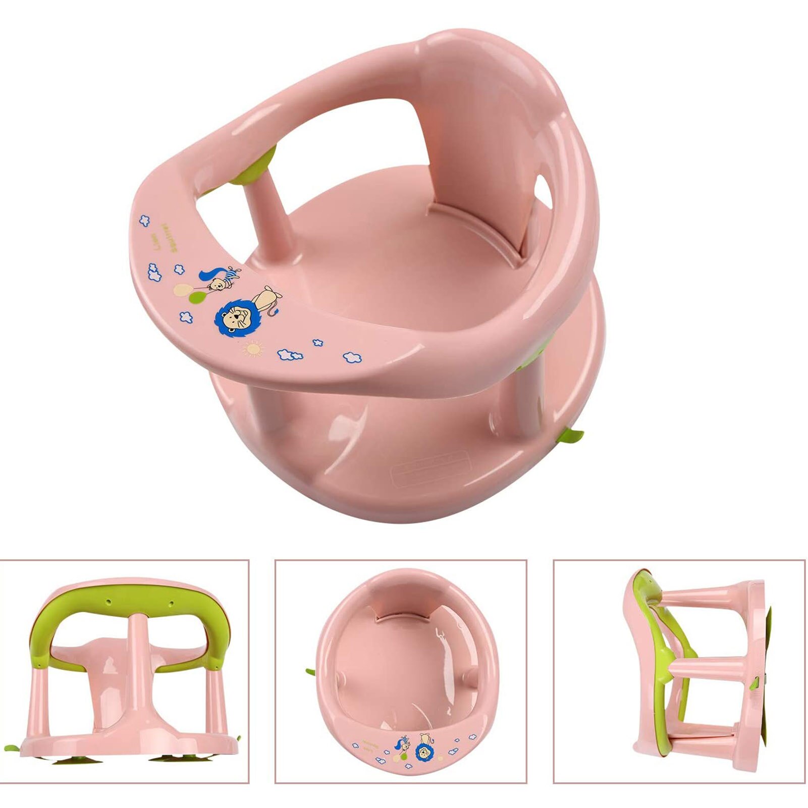 Baby Shower Stool Safe Non-slip Children Bath Chair Baby Bath Chair Child With Suction Cup Safe And Stable Child Safety Seat