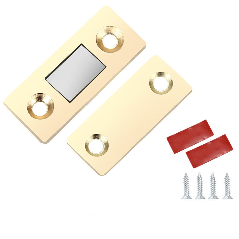 Starke Magnetische Tür Näihr Schrank Tür Schiebetür Stopp Magnet Ultra-Dünne Schrank Fänge Saug Möbel Armaturen Hardware-: 3