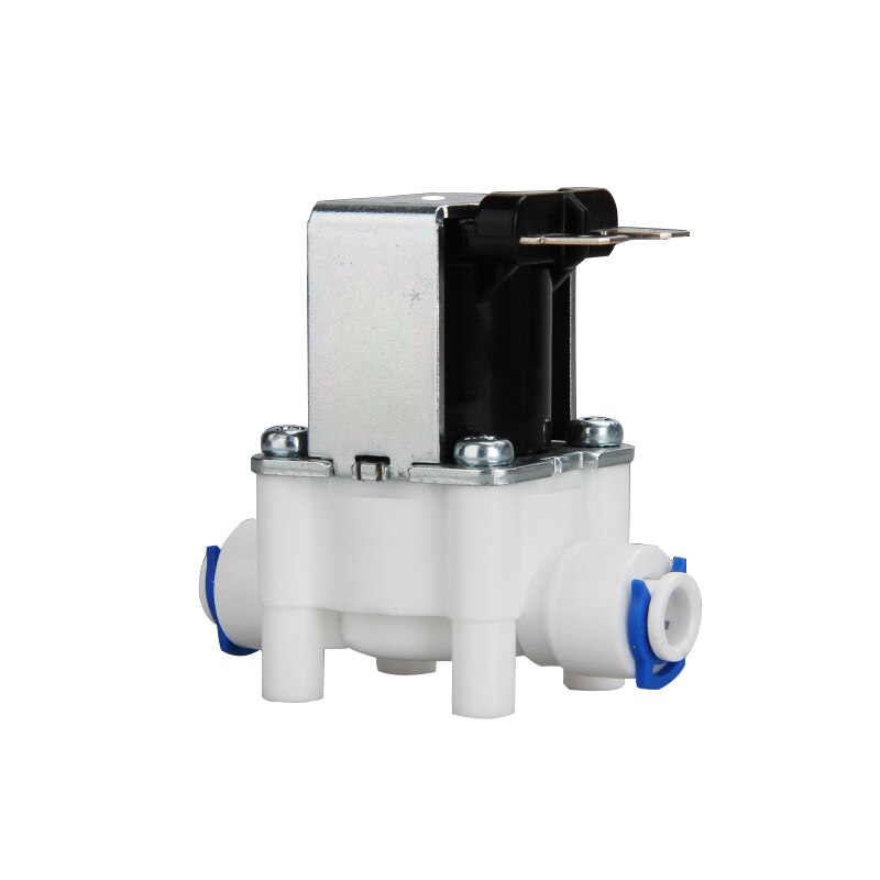 Nc elektrische magneetventiel magnetische  dc 12v water-luchtinlaatstroomschakelaar 1/4 " 12v 24v 220v magnetische wasmachinedispenser