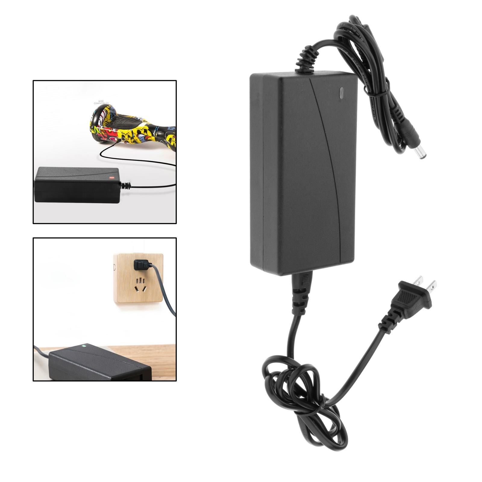 Diameter 5.5mm 42V Charger Compatible with Electric Bike Mobility Scooter