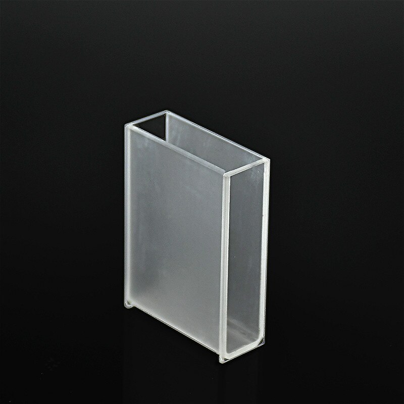 Glass Cuvette (Liquid Sample Cell) 10.5mL Light Path 30mm Absorption Cells For Spectrophotometer Frit Sintering Technology 2/PK