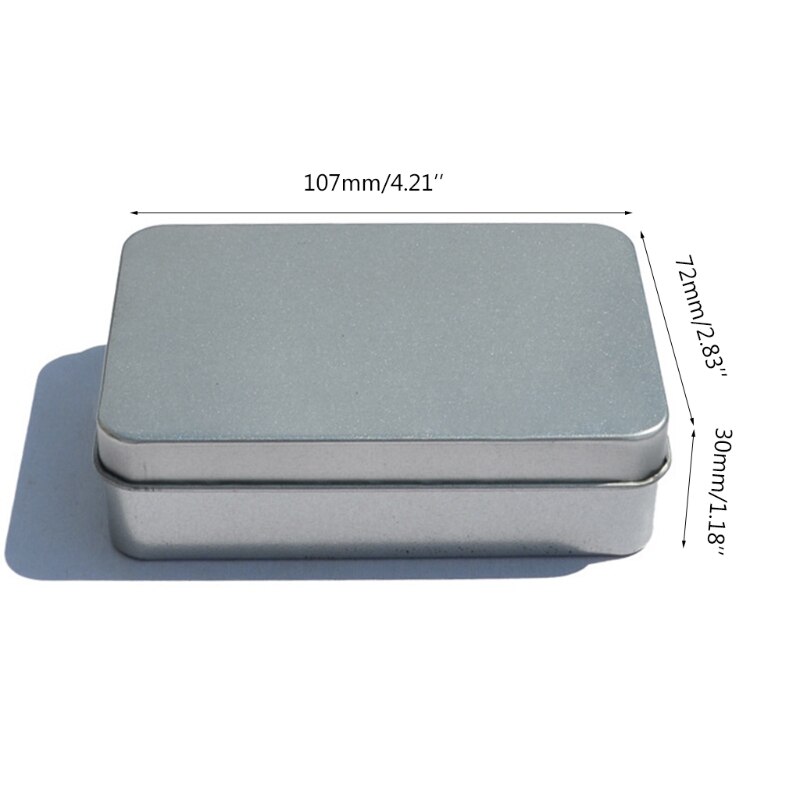 Würfel Metall Kasten Standard Größe Würfel Metall Kasten 7 stücke D4 D6 D8 D10 D % D12 D20 einstellen Metall Kasten