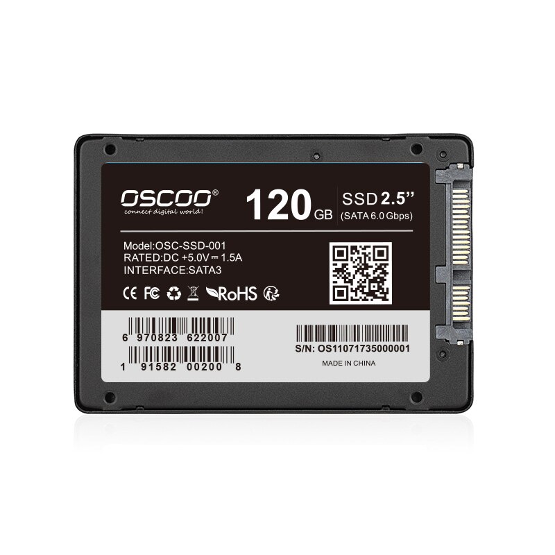 OSCOO 2.5inch SATAIII SSD Solid State Drive 60GB 120GB 240GB SSD Hard Drive