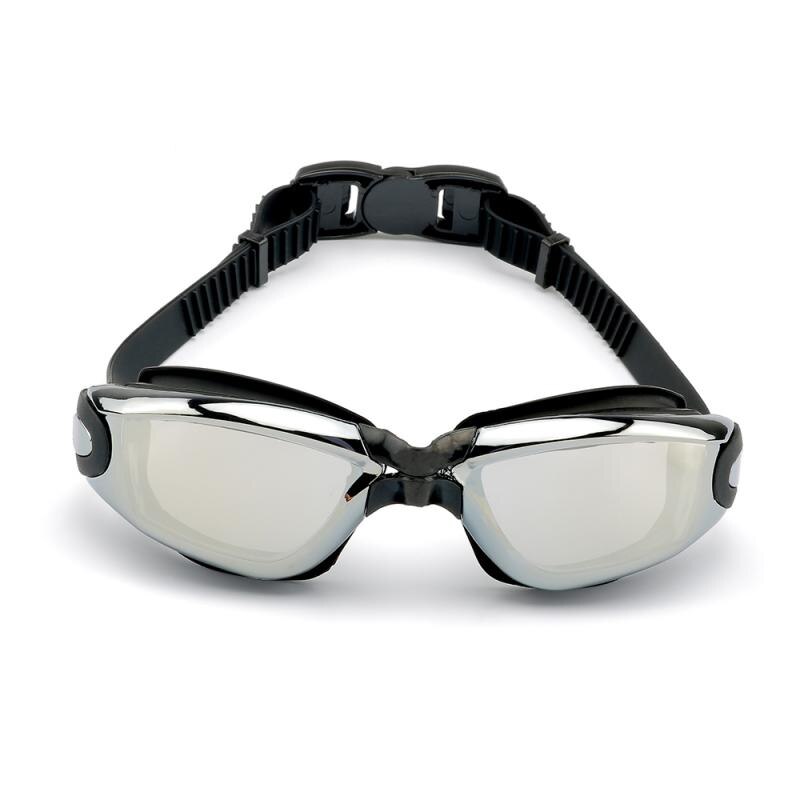 Volwassen Hd Zwemmen Goggle Waterdicht Badmode Brillen Zwemmen Duiken Water Bril Mist Voorkomen Electroplated Frame Zwembril: 02