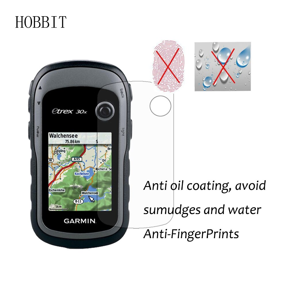 3Pack For Garmin eTrex 10x 20x 30x Hiking Handheld GPS Navigator Explosion-proof Screen Protector High Clear Anti-shock Film