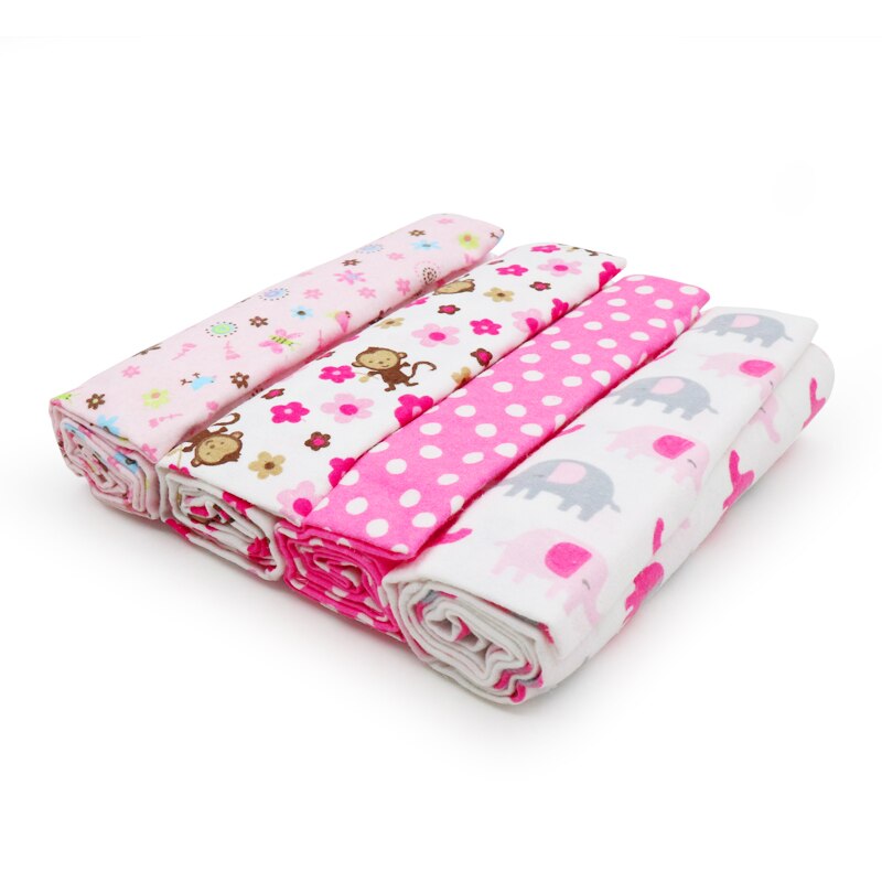 4 Teile/los Baby Decke Musselin Windel 100% Baumwolle Neugeborenen Swaddle Decken Baby Kinder Jungen Mädchen Weiche Swaddles Wrap Fotografie Requisiten: Monkey