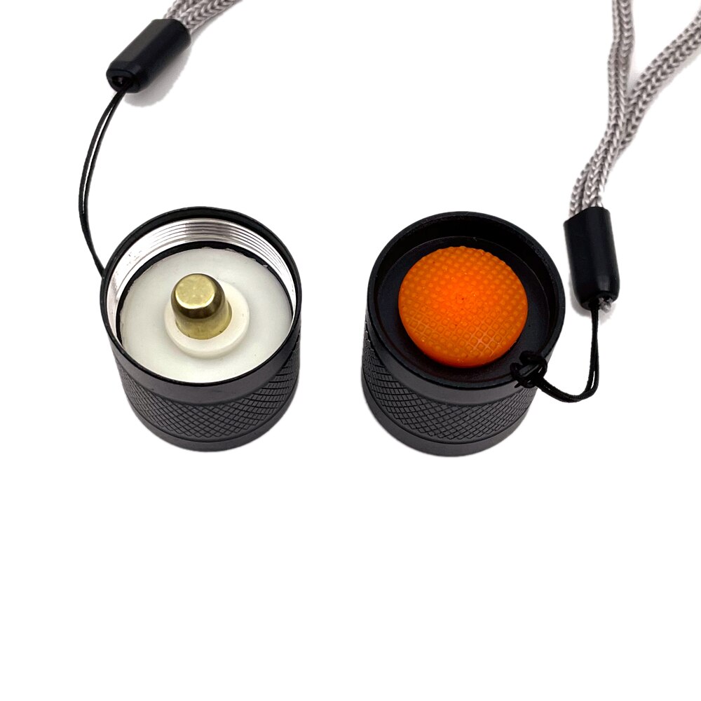 Interruptor trasero para XML Q5 T6 L2 V6 A100 Z45, linterna LED ultrabrillante con Zoom, luz de Camping impermeable para bicicleta