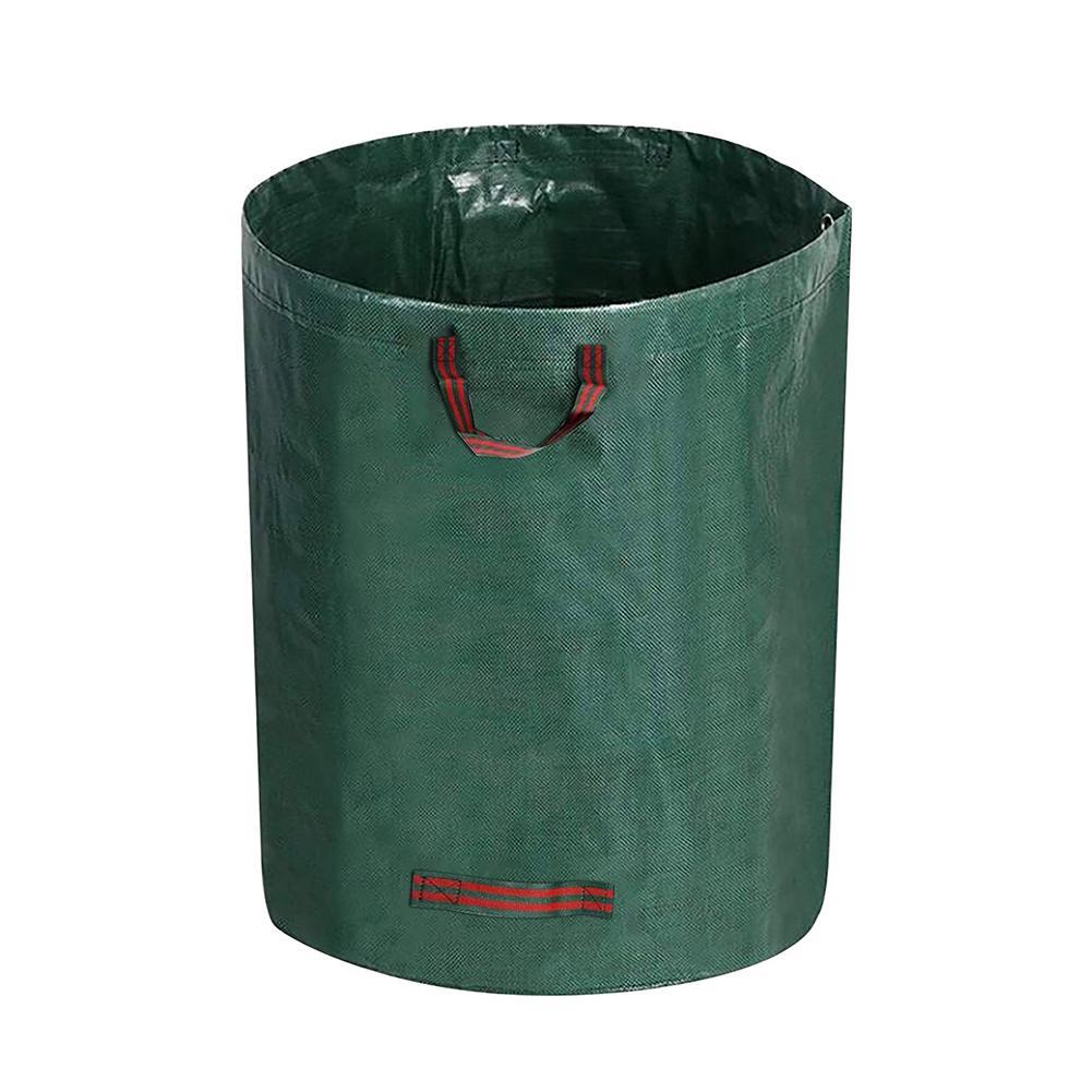 Large Capacity Garden Bag, Reusable Leaf Sack,Light ,Storage Container Trash Can, Collection Foldable Garbage Waste Garden Z2K6: Default Title