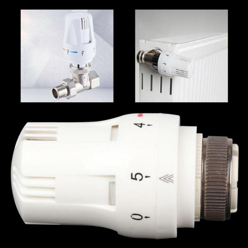Radiator Thermostatic Head Integrated Valve System Automatic Frost Protect Compact Radiators Brass Equipment S9M8