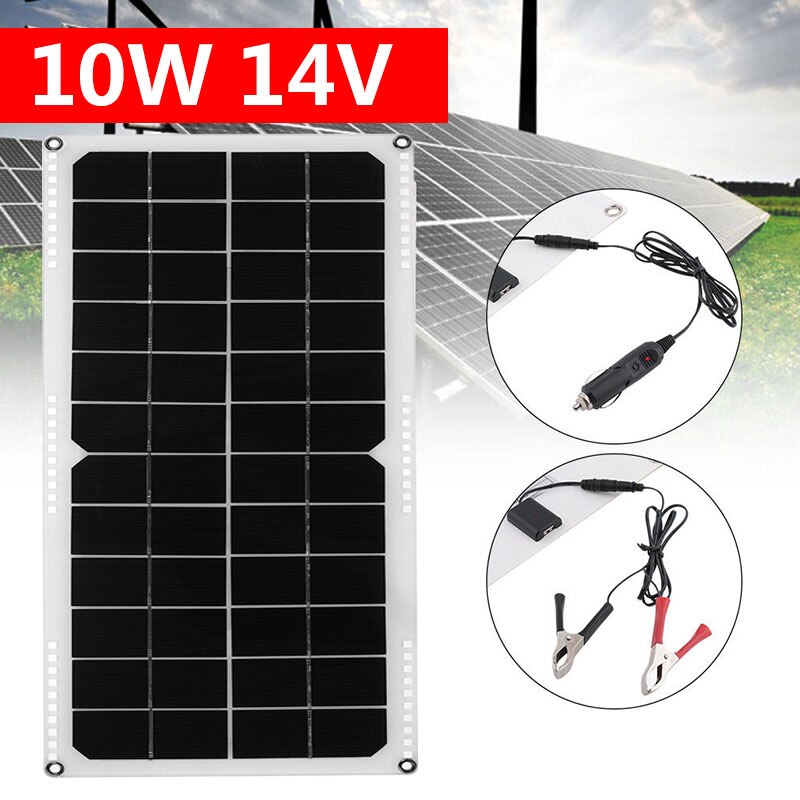 Cewaal Solar Panel 5V 10W Portable Mini DIY Module... – Grandado