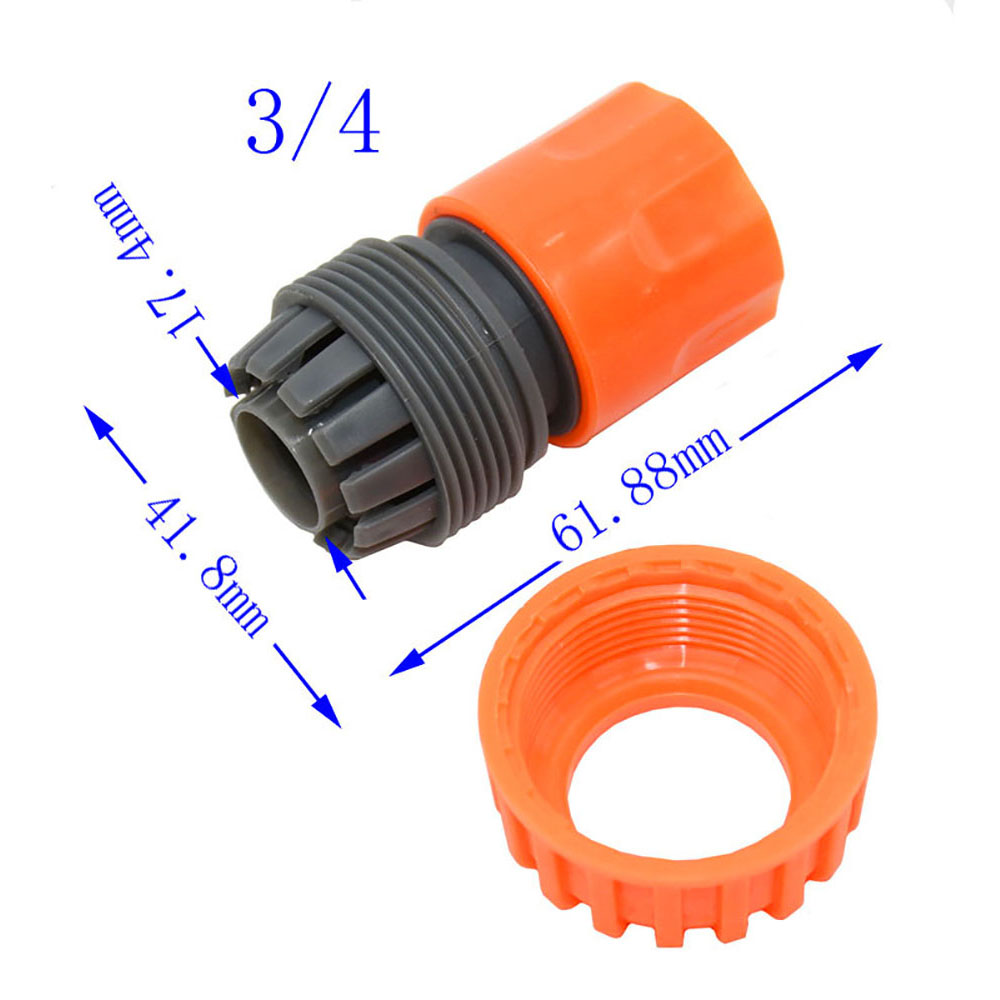 1/2 "3/4" 1 ”zoll Garten Wasser Anschlüsse Bewässerung Schnell Anschluss Für Durchmesser Wasser Schlauch Verbinden zu sprühen stecker 1Stck