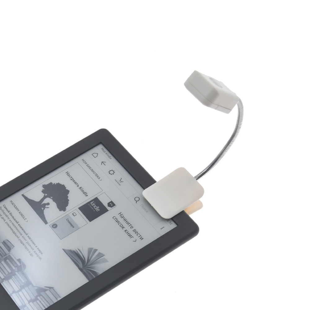 1 Uds portátil LED Flexible con Clip Lámpara de lectura de libros luz para Kindle portátil Ebook Tablet lector cama de escritorio de la tabla de noche iluminación