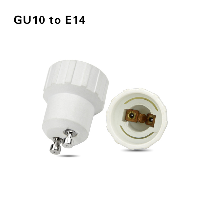 1pc Gu10 E12 E14 E26 E27 G24 B22 Fireproof LED CFL Lamp Holder Converter Light Socket Bulb Base Splitter Extension Adapter