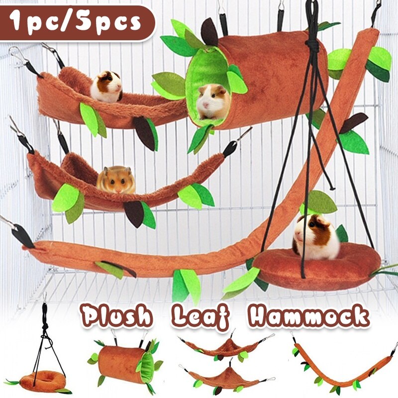 Mode Huisdier Eekhoorn Schommel Hangmat Hamster Opknoping Bed Nest Huisdier Cave Kooi Voor Hamster Eekhoorn Kleine Cavia Kleine dier