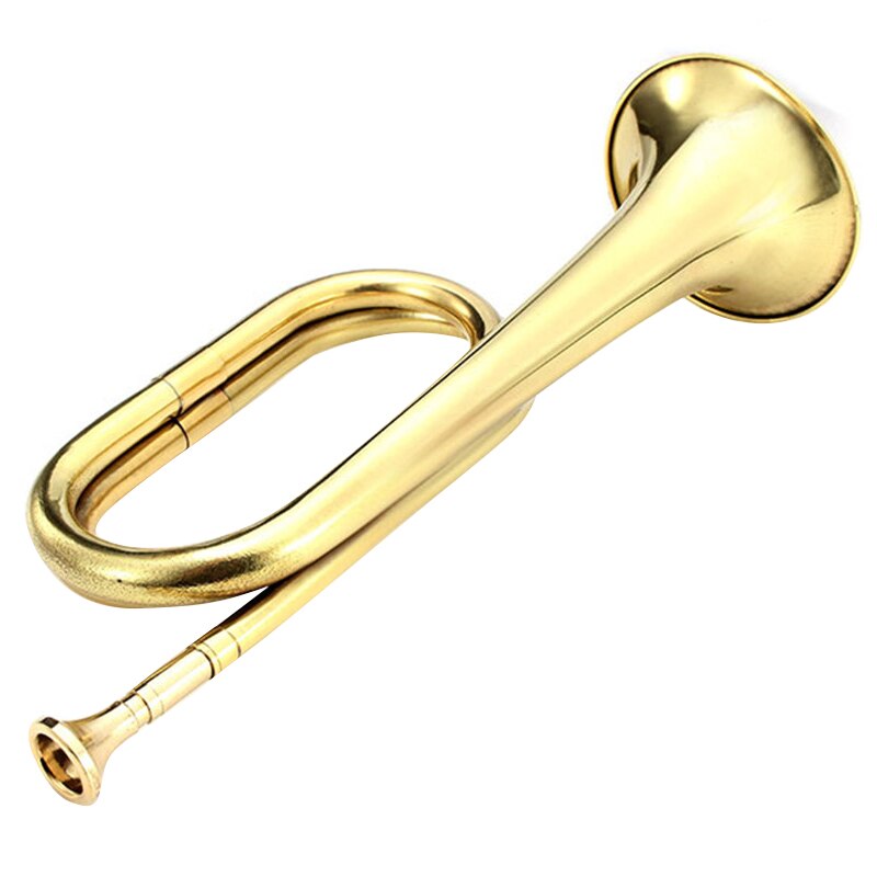 Fer laiton trompette Bugle peinture cuivre corne cavalerie pour laiton Instruments de musique mélomanes