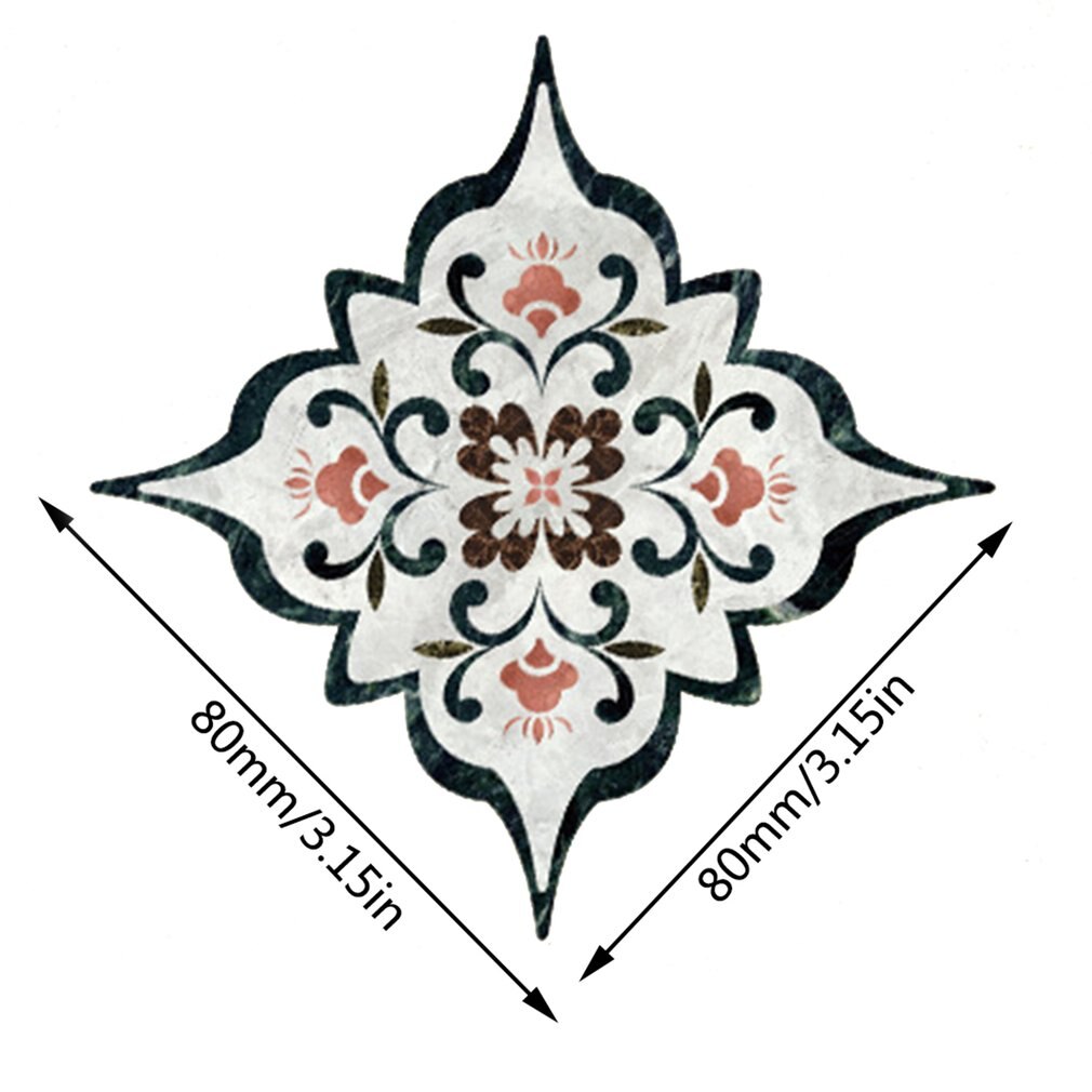 Tile Stickers Self Adhesive Diagonal Sticker Tile Floor Wall Stickers Tile Sticker Bathroom Tiles 3D Decals Home Decor: 7