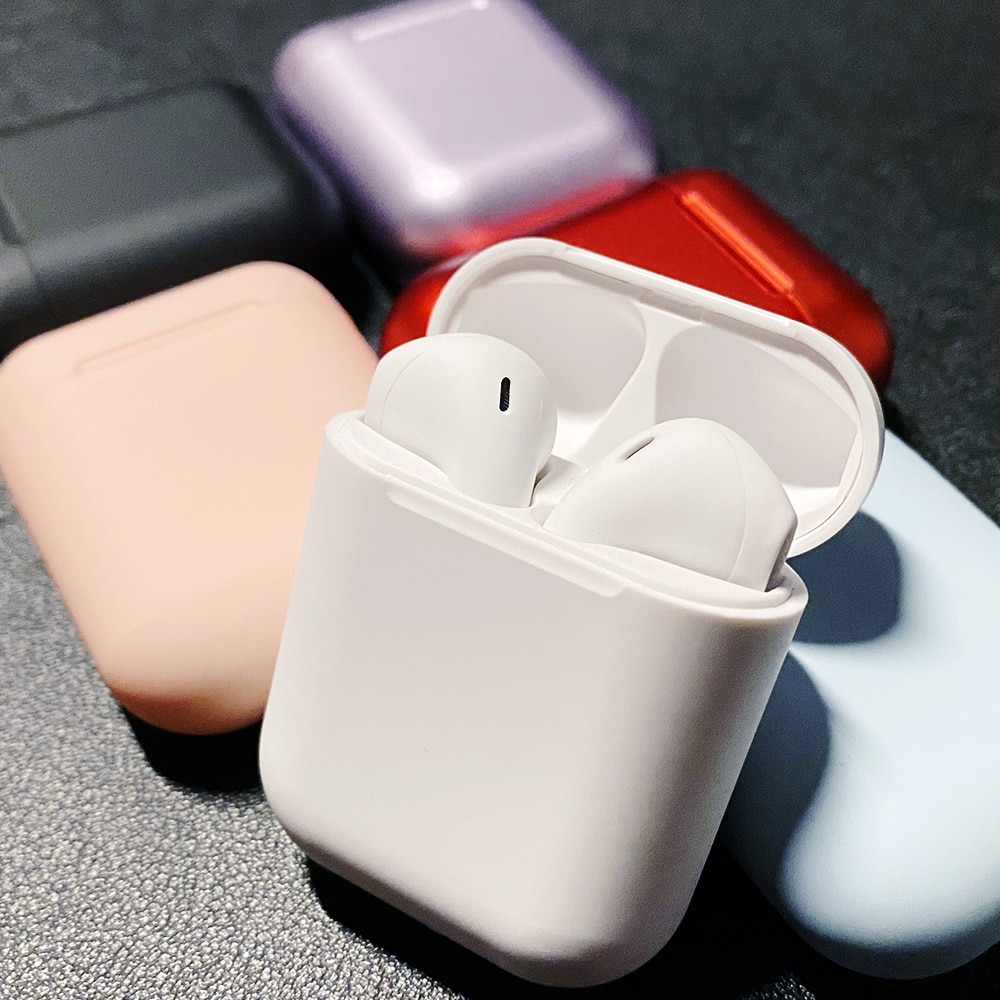 Bluetooth Kopfhörer Luft 2 inPods 12 TWS Drahtlose Sport Ladung Headset Touc Mit i9s i12 Tws Für iPhone Xiaomi Huawei samsung