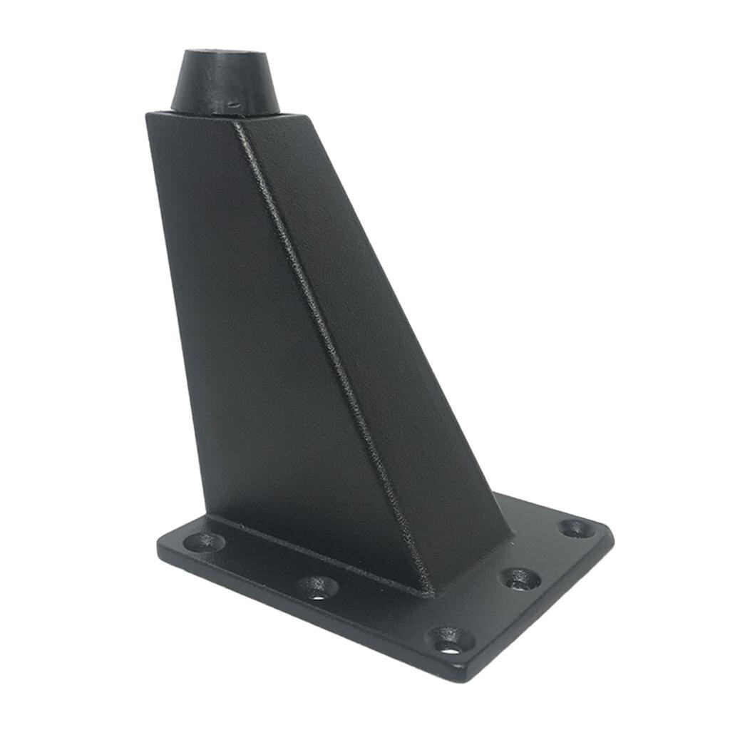 Tunga rostfria metallmöbler ben soffa soffa stol säng ottomansk skåp ben anti-fukt fötter sockel stativ säng stigare 8/10cm