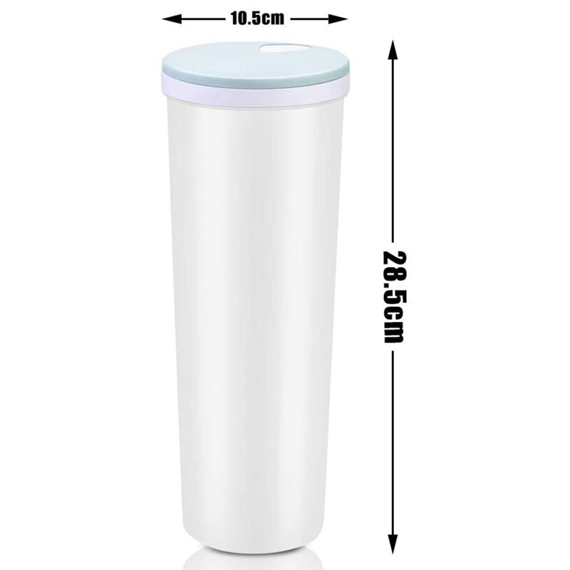 ! 2 Pcs 2L Tall Clear Spaghetti Pasta Storage Container With Adjustable Lid,Multi-Purpose Plastic Kitchen Food Storage