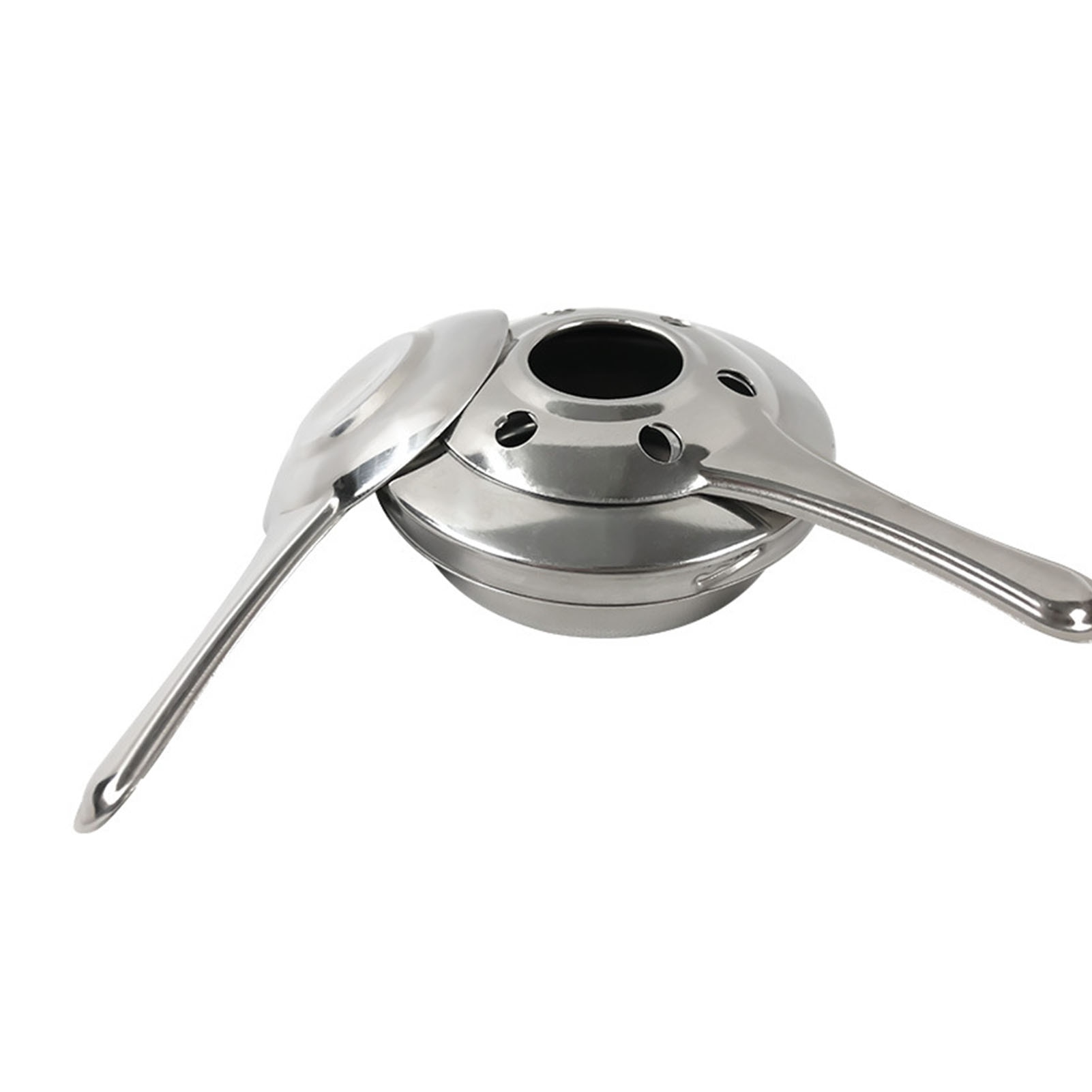 Bruciatore ad alcool in acciaio inossidabile con bruciatore portatile per fonduta