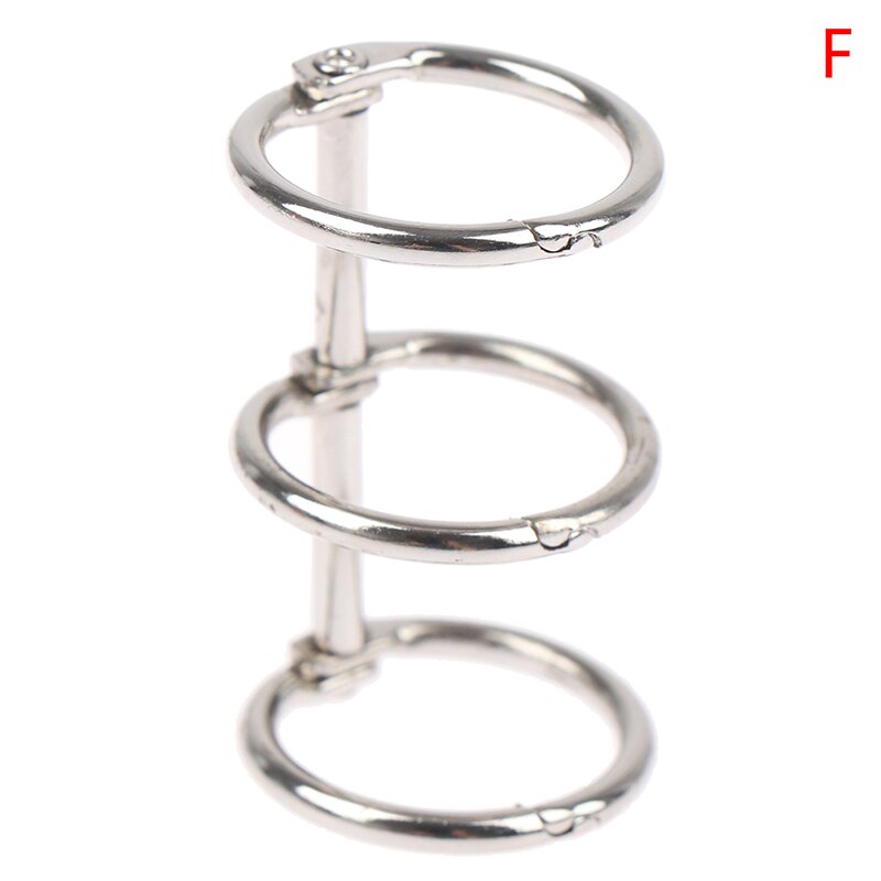 Notebook Binder Calendar Binding Iron Ring Office Supplies: F