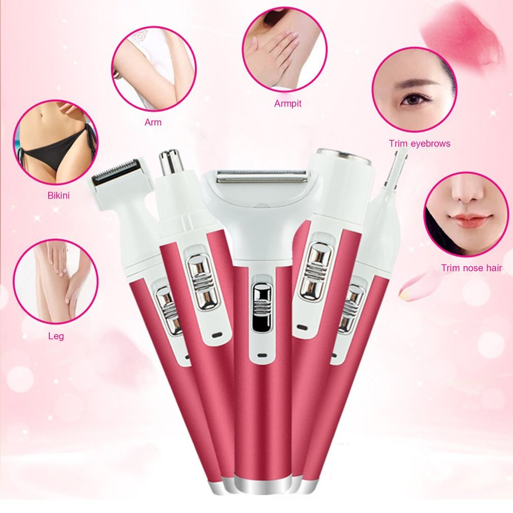 Multifunctionele Lippenstift Scheren Okselhaar Scheren Apparaat Elektrische Wenkbrauw Mes Dames Ontharing Apparaat