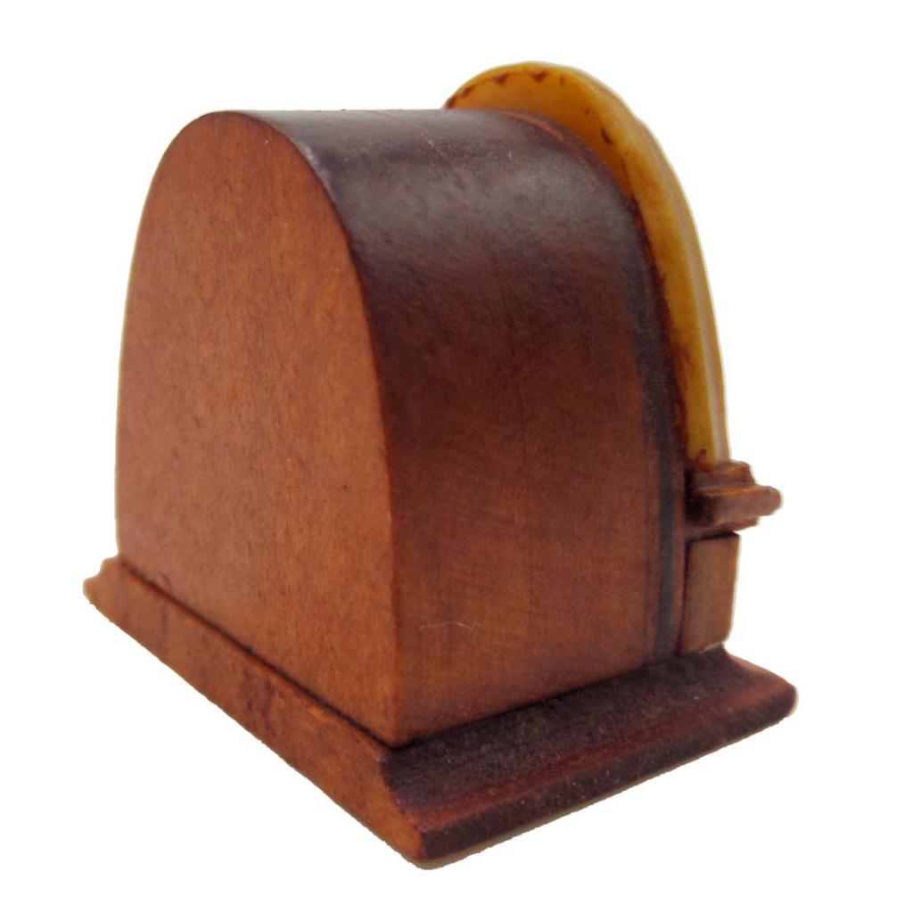 1/12 puppenhaus Miniatur Möbel retro Harz Radio Modell Schlafzimmer Ornament Klassische Spielzeug vorgeben Spielen Spielzeug für freundlicher
