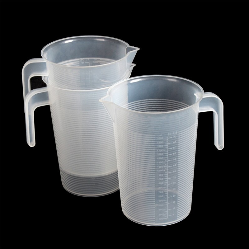 1000/2000/3500/5000ml Plastic Graduated Pitcher Measuring Cups BPA Free Liquid Measuring Containers Kitchen Utensils Gadgets