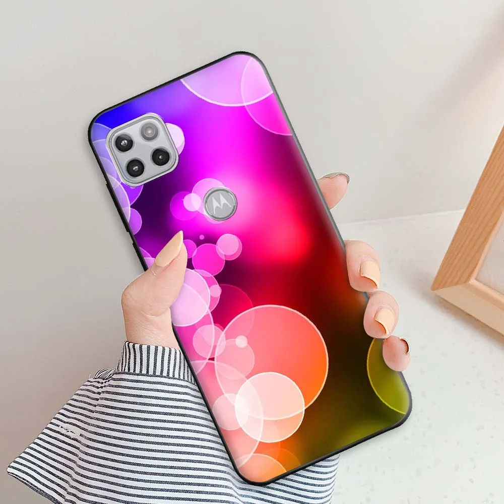 For Motorola Moto One 5G Ace Case XT2113-2 6.7" Cases for Moto One 5G Ace Protective Silicone Soft Cover One 5G Ace Capa