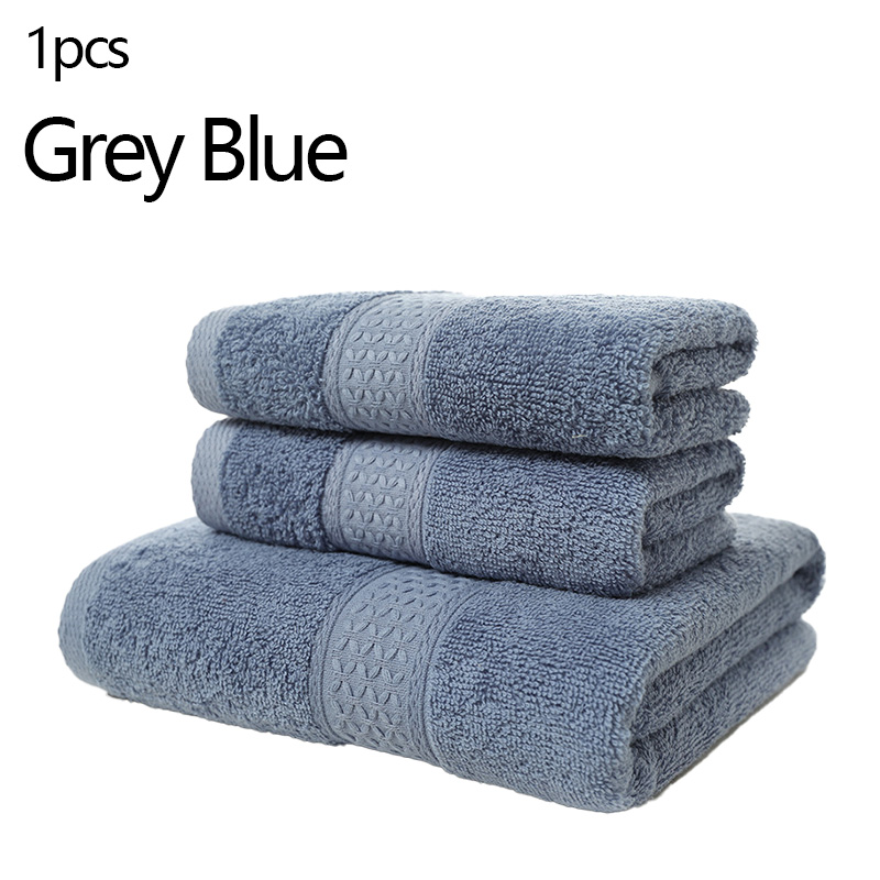 100% Cotton Pure Thick Adult Towels Soft Absorbent Towels for Absorbent Bath Face Microfiber Shower Bathroom Family Hotel