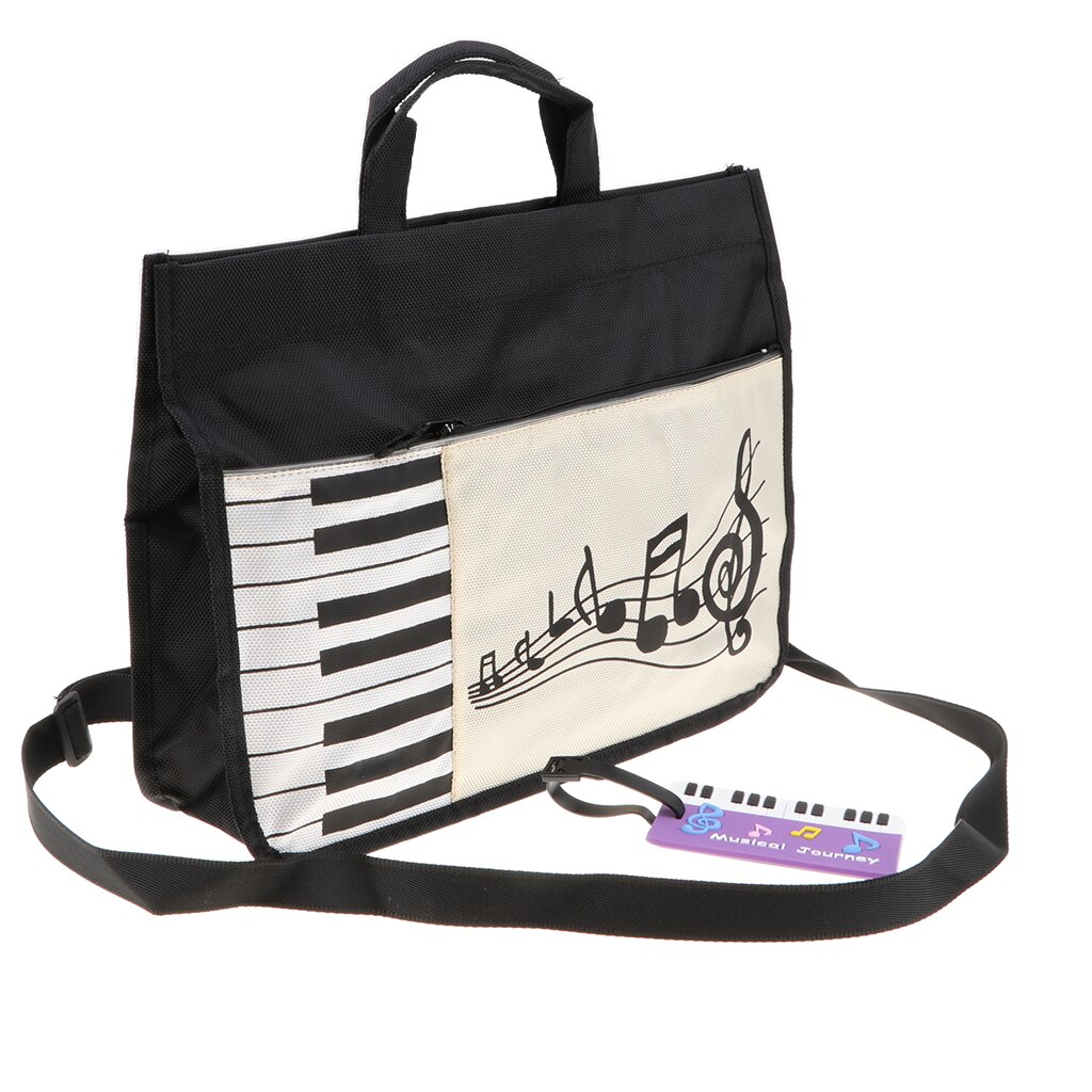 Musical Instrument Klavier Tastatur Handtasche Schulter Tasche Rucksack für