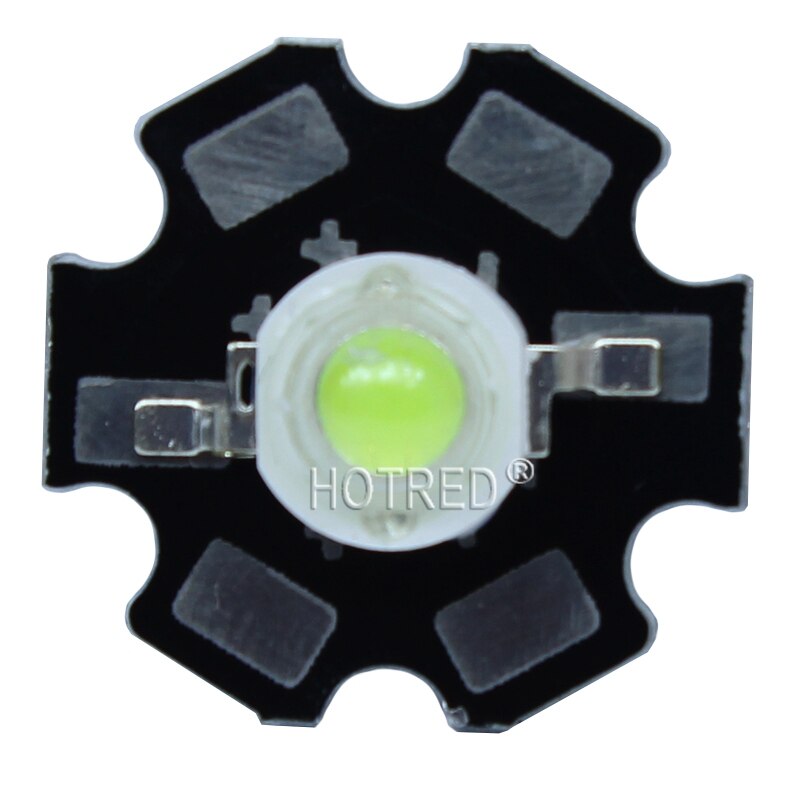 100PCS 3W Cyan Ice Blue Green High Power LED Lamp Led Emitter Light 490-495nm Diode 350-700mA For Decoration